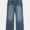 Medium Wash Baggy Bootcut Jeans Medium Wash Baggy Bootcut Jeans