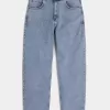 Medium Wash Skater Baggy Jeans