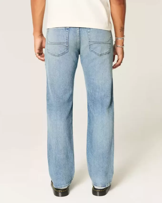 Medium Wash Straight Jeans Medium Wash Straight Jeans