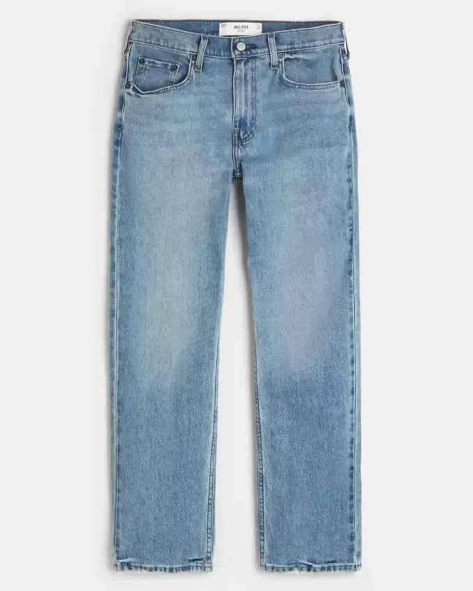 Medium Wash Straight Jeans Medium Wash Straight Jeans