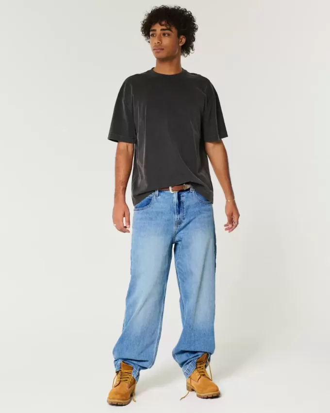 Medium Wash Super Baggy Jeans Medium Wash Super Baggy Jeans