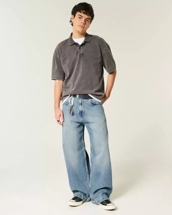 Medium Wash Super Baggy Jeans Medium Wash Super Baggy Jeans