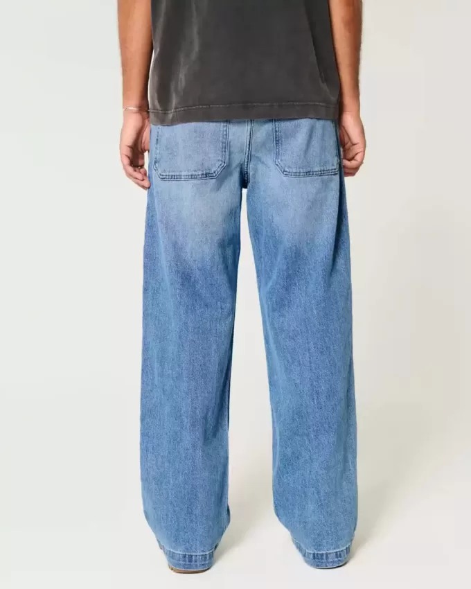 Medium Wash Super Baggy Jeans Medium Wash Super Baggy Jeans
