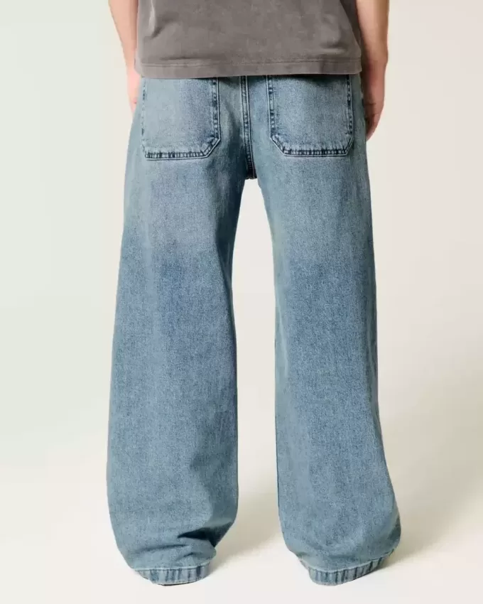 Medium Wash Super Baggy Jeans Medium Wash Super Baggy Jeans