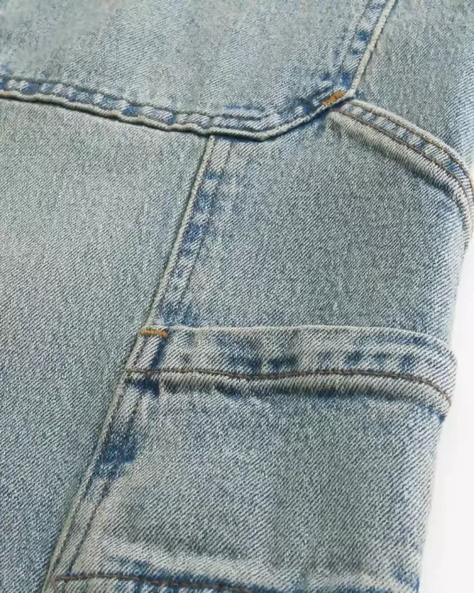 Medium Wash Super Baggy Painter Jeans Medium Wash Super Baggy Painter Jeans