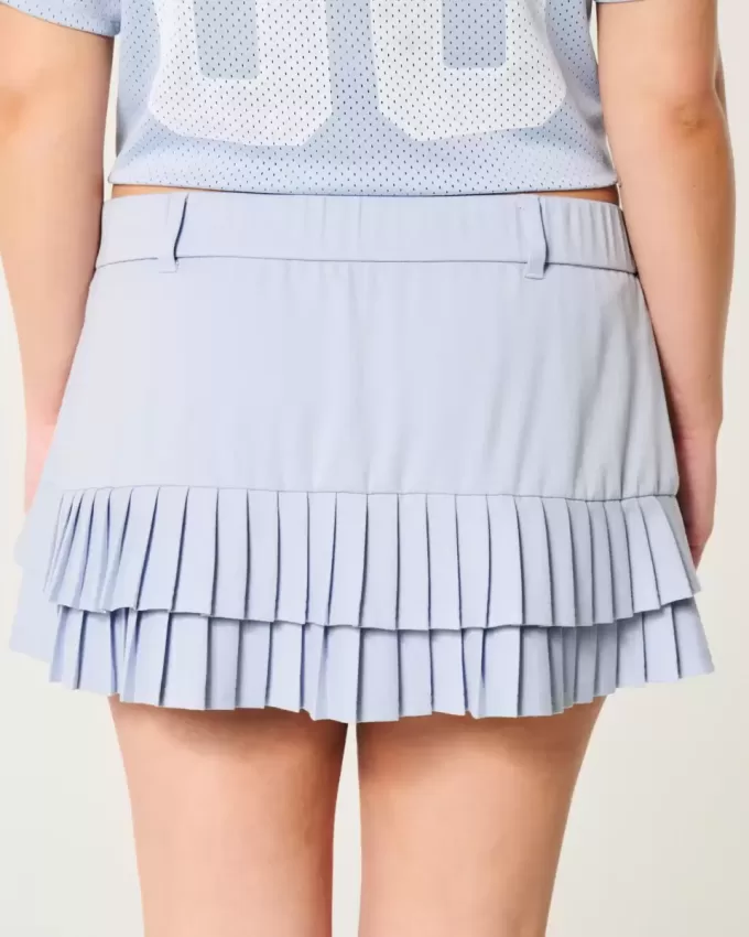 Micro-Pleat Mini Skort