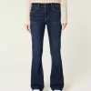 Mid-Rise Dark Wash Bootcut Jeans Mid-Rise Dark Wash Bootcut Jeans
