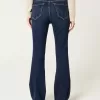 Mid-Rise Dark Wash Bootcut Jeans Mid-Rise Dark Wash Bootcut Jeans