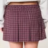 Mid-Rise Pleated Mini Skort Mid-Rise Pleated Mini Skort