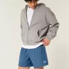 Mid-Thigh Baggy Soccer Shorts