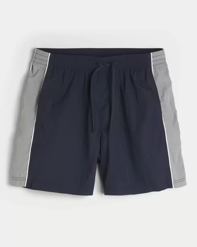 Mid-Thigh Baggy Soccer Shorts