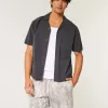 Mid-Thigh Camo Loose Fleece Shorts