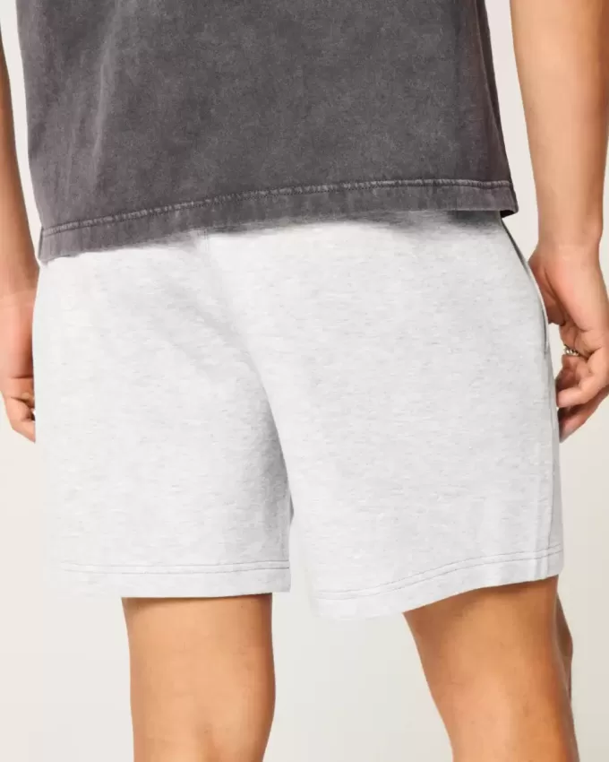 Mid-Thigh Cooling Fleece Shorts