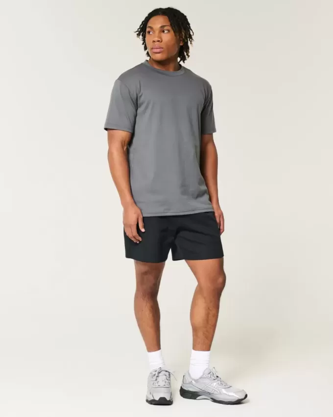 Mid-Thigh Cooling Fleece Shorts