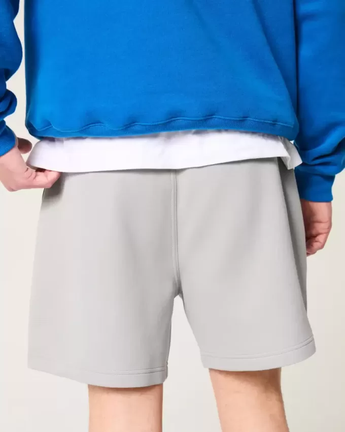 Mid-Thigh Cooling Fleece Shorts Mid-Thigh Cooling Fleece Shorts