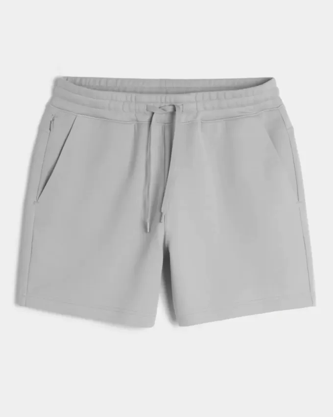 Mid-Thigh Cooling Fleece Shorts Mid-Thigh Cooling Fleece Shorts