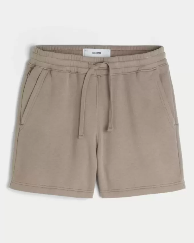 Mid-Thigh Fleece Shorts