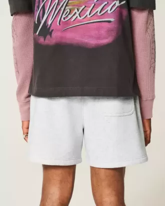 Mid-Thigh Fleece Shorts