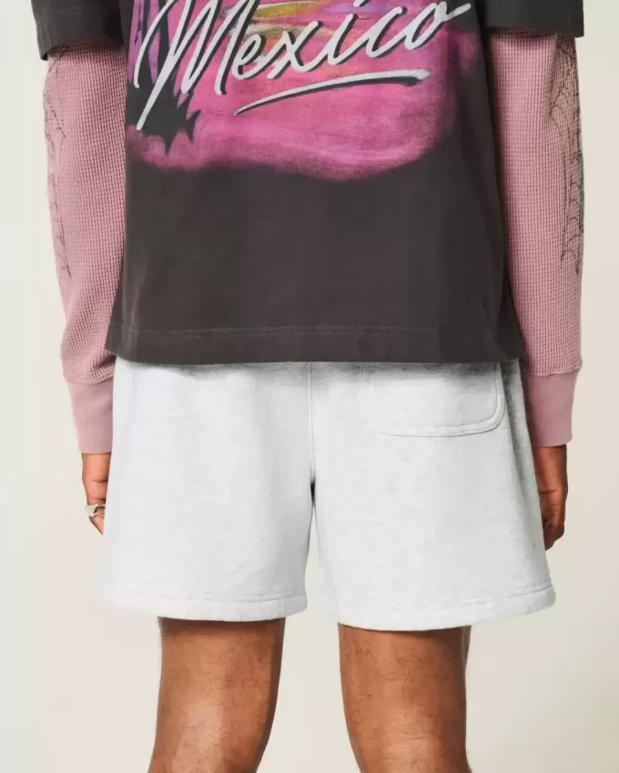 Mid-Thigh Fleece Shorts Mid-Thigh Fleece Shorts