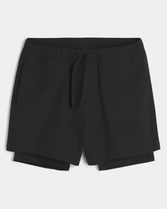 Mid-Thigh Hybrid Active Shorts