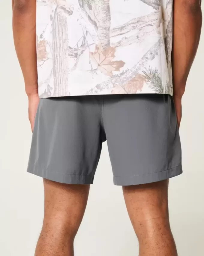 Mid-Thigh Hybrid Active Shorts