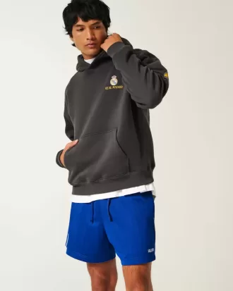 Mid-Thigh Knit Logo Soccer Shorts