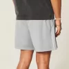 Mid-Thigh Knit Logo Soccer Shorts Mid-Thigh Knit Logo Soccer Shorts