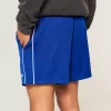 Mid-Thigh Knit Logo Soccer Shorts