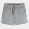 Mid-Thigh Knit Logo Soccer Shorts Mid-Thigh Knit Logo Soccer Shorts