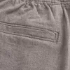Mid-Thigh Linen-Blend Pull-On Shorts