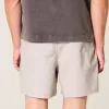 Mid-Thigh Linen-Blend Shorts Mid-Thigh Linen-Blend Shorts