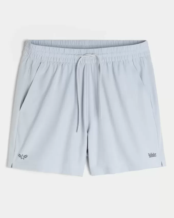 Mid-Thigh Logo Active Shorts