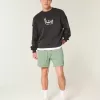 Mid-Thigh Loose Fleece Shorts Mid-Thigh Loose Fleece Shorts