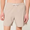 Mid-Thigh Seersucker Volley Swim Trunks Mid-Thigh Seersucker Volley Swim Trunks