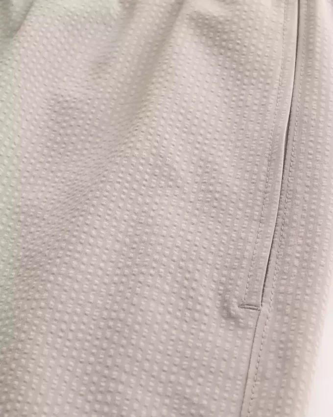 Mid-Thigh Seersucker Volley Swim Trunks Mid-Thigh Seersucker Volley Swim Trunks