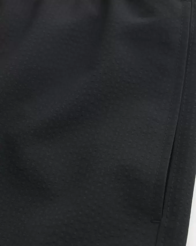 Mid-Thigh Seersucker Volley Swim Trunks Mid-Thigh Seersucker Volley Swim Trunks