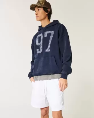 Mid-Thigh Twill Pull-On Shorts Mid-Thigh Twill Pull-On Shorts