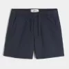 Mid-Thigh Twill Pull-On Shorts Mid-Thigh Twill Pull-On Shorts