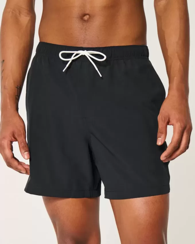Mid-Thigh Volley Swim Trunks Mid-Thigh Volley Swim Trunks