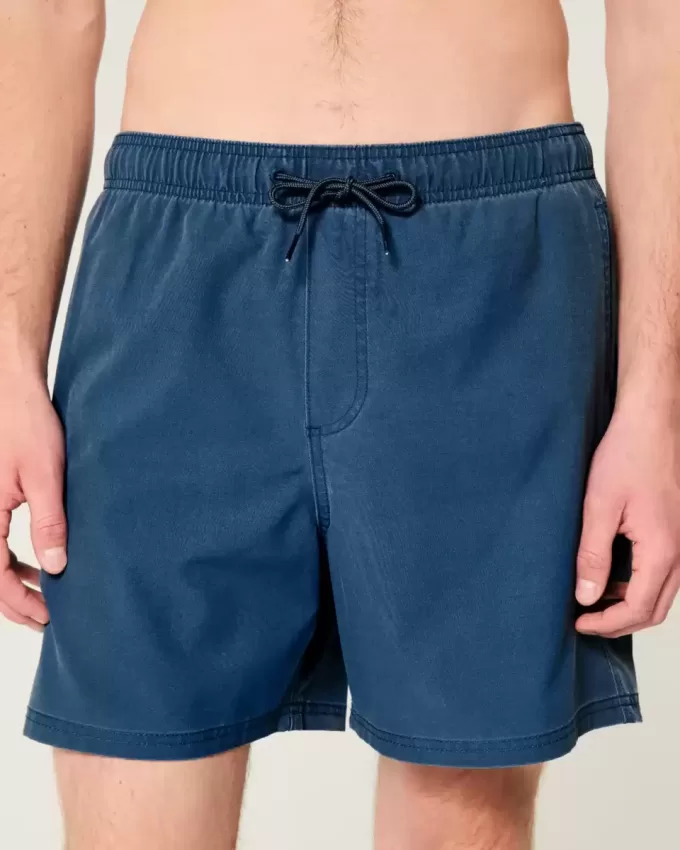 Mid-Thigh Volley Swim Trunks