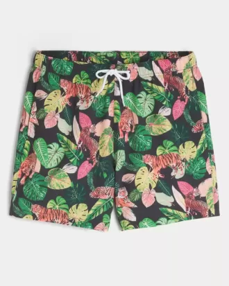 Mid-Thigh Volley Swim Trunks