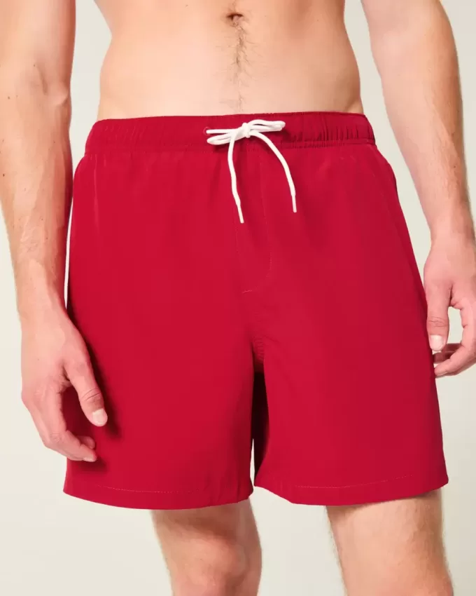 Mid-Thigh Volley Swim Trunks
