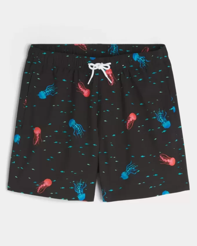 Mid-Thigh Volley Swim Trunks Mid-Thigh Volley Swim Trunks