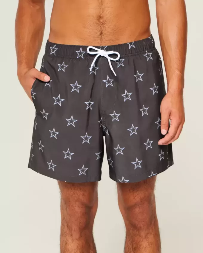 Mid-Thigh Volley Swim Trunks Mid-Thigh Volley Swim Trunks