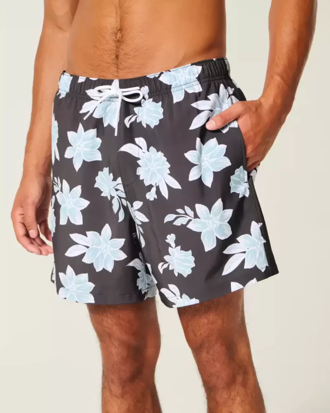 Mid-Thigh Volley Swim Trunks Mid-Thigh Volley Swim Trunks
