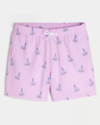 Mid-Thigh Volley Swim Trunks Mid-Thigh Volley Swim Trunks