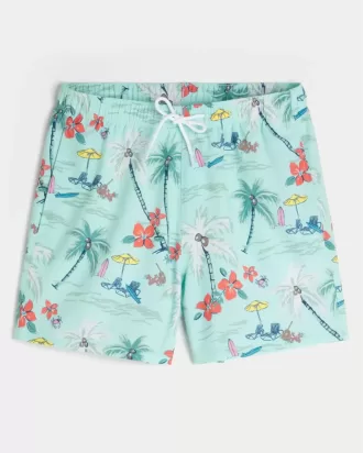 Mid-Thigh Volley Swim Trunks Mid-Thigh Volley Swim Trunks
