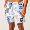 Mid-Thigh Volley Swim Trunks Mid-Thigh Volley Swim Trunks