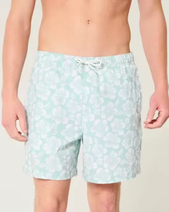 Mid-Thigh Volley Swim Trunks Mid-Thigh Volley Swim Trunks