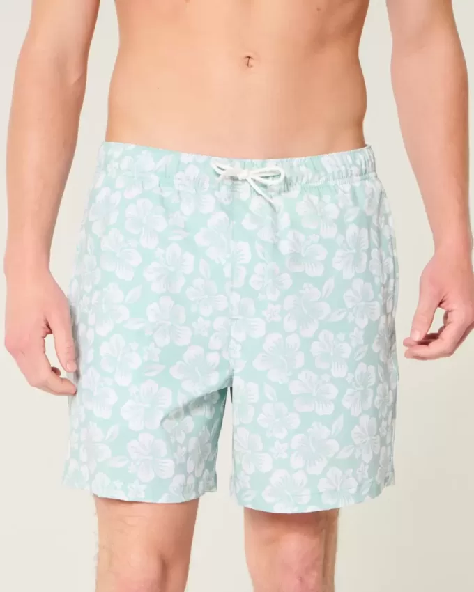 Mid-Thigh Volley Swim Trunks Mid-Thigh Volley Swim Trunks